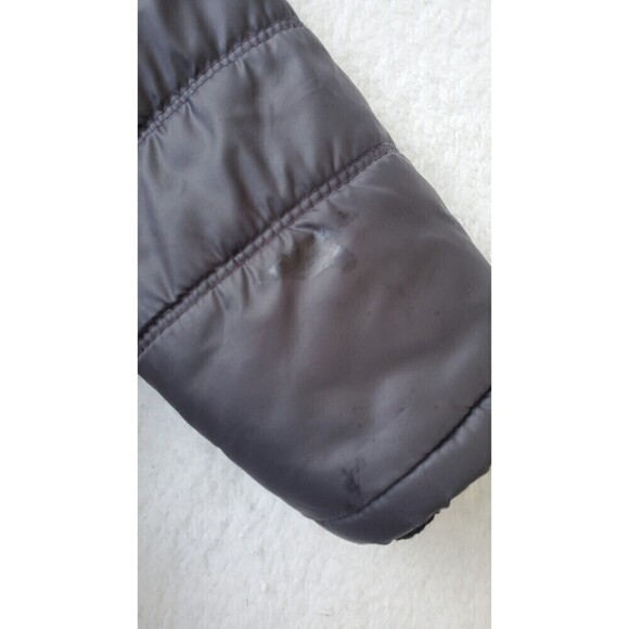 Calvin Klein Jeans Boy's Puffer Jacket Removable Hood Dark Grey Size (2_3) Years - Picture 4 of 9